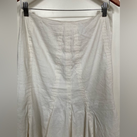 Elie Tahari linen A line skirt - Picture 2 of 11